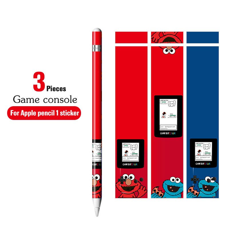 Bescherm Sticker Voor Apple Potlood 1 2 Leuke Skin Krasbestendig Creatieve Stickers Geen Spoor Stylus Pen Film Cover: game for pencil 1