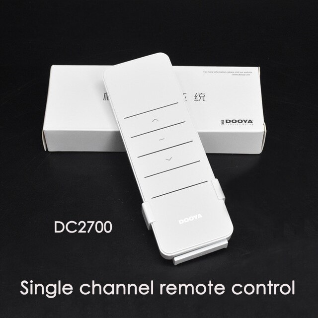 Dooya singel channel remote control DC2700 for automatic motorized blinds RF433 remote control