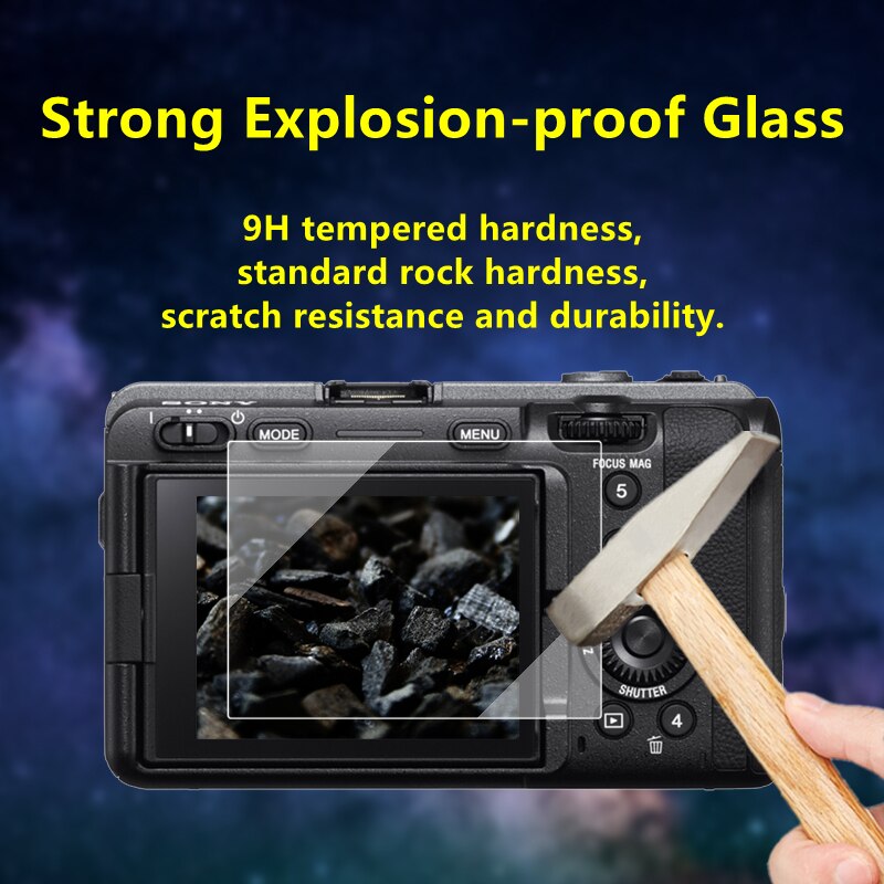 Sony ILME-FX3 Camera Glass for Sony fx3 Camera Screen Protective Film Camera Hardness Tempered Glass Ultra Thin Screen Protector
