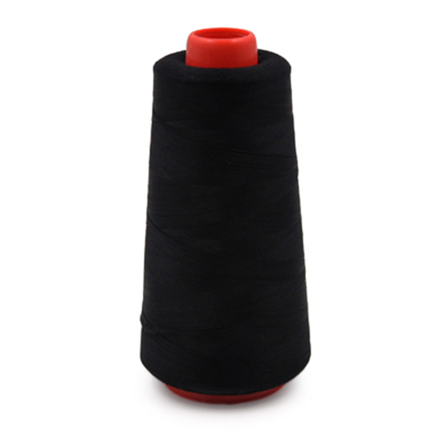 Black 100D/2 nylon elastic sewing thread pagoda thread elastic fabric knitted underwear lock thread special