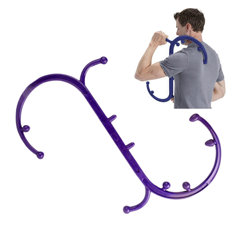 Muscle Relief Massage Stick Tools Relaxing Detachable Hook Cane Home Self Trigger Point Reduce Pain Manuel Therapy