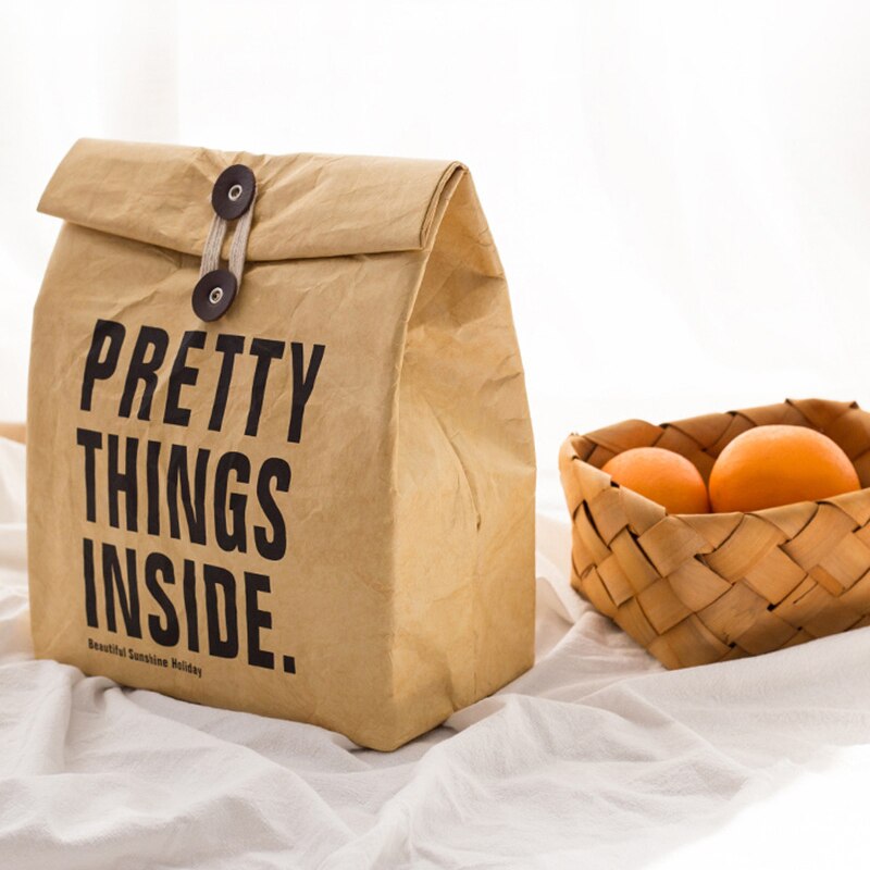GOPLUS Neue Leinwand Funktionale Mittagessen Kasten Tragbare Isolierte Leinwand Mittagessen Tasche Thermische Lebensmittel Picknick Mittagessen Taschen Für Frauen freundlicher