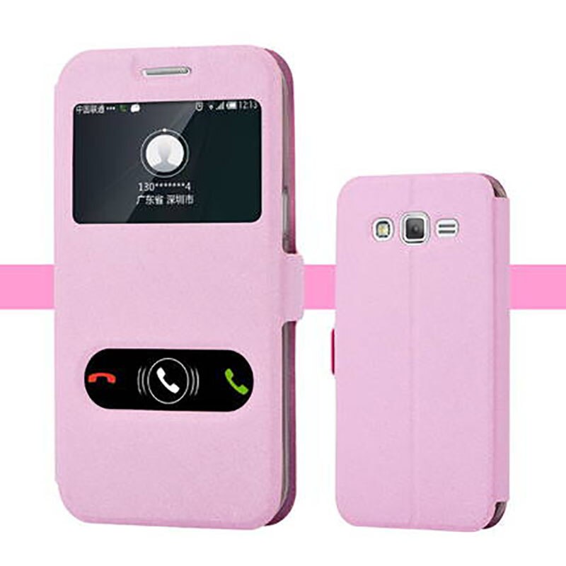 Coque pour samsung galaxy grand 2 duos  g7102 g7106 g7108 g7109, étui en cuir à rabat pour samsung galaxy grand 2: A4