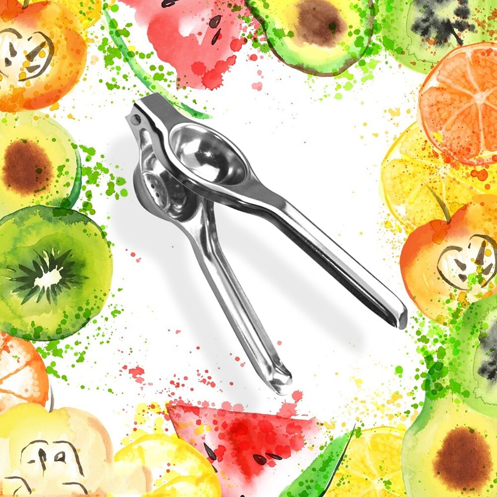 VKTECH Portable Fruit Squeezer Stainless Steel Mini Citrus Orange Lemon Juicer Kitchen Tool Mini Fruit Juicing Machine Gadgets