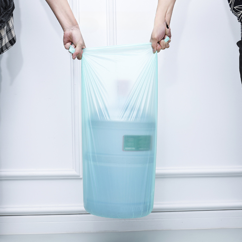 15pcs 13Gallon/50L Biodegradable Trash bags large Garbage bags For kitchen Bin Liner/Trash/rubbish Bags RecyRecycled