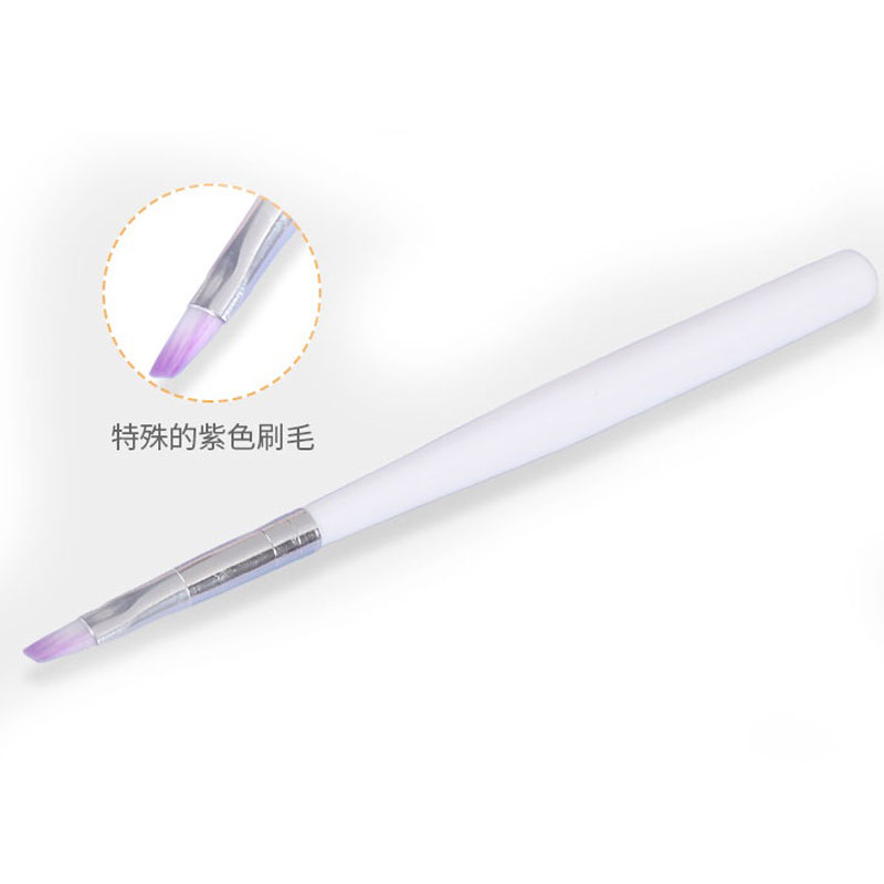 Brosse pour manucure et pédicure souple, élimine la poussière, outil de nettoyage des ongles, pour soins des ongles: 1 brush