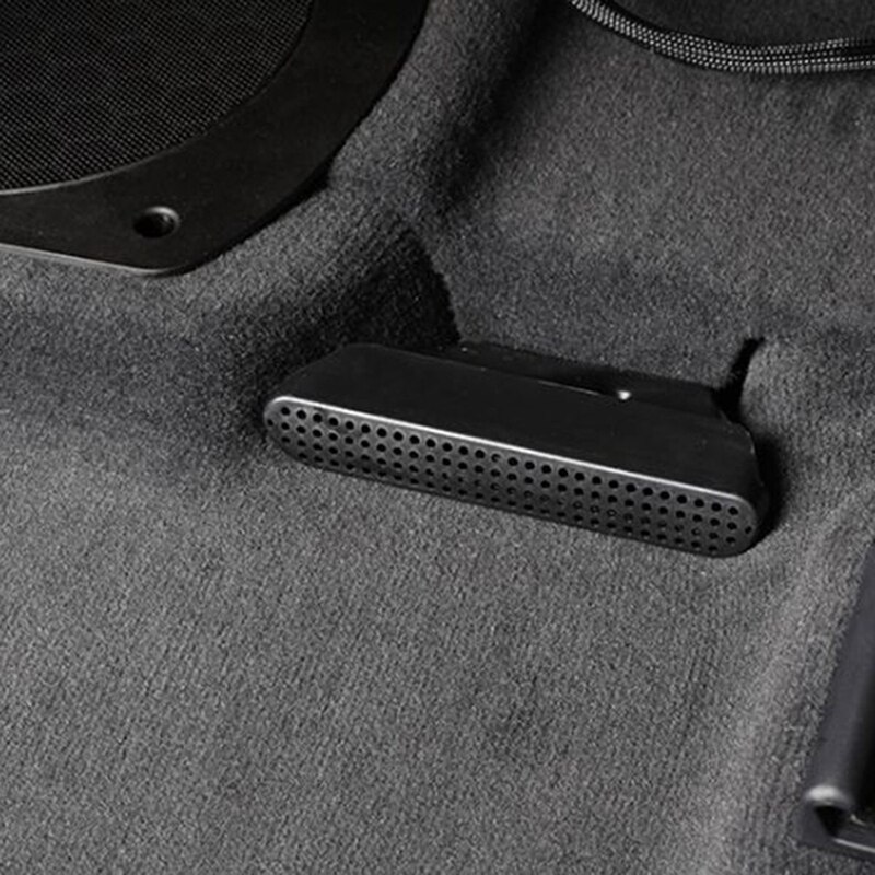 1Pcs Aluminum Alloy Fuel Tank Cap Cover Trim &amp; 2Pcs Car Seat Ac Heat Floor Air Conditioner Duct Vent Outlet Grille Cover