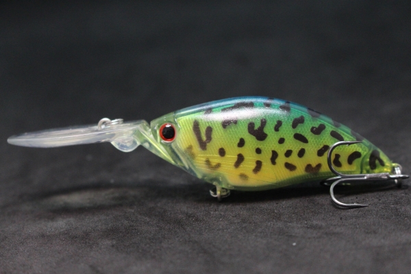 Wlure crankbait vislokmiddel 11cm 18.5g met reflectiefolie wobbler deep diver 4-5 meter strakke/snelle actie  c739