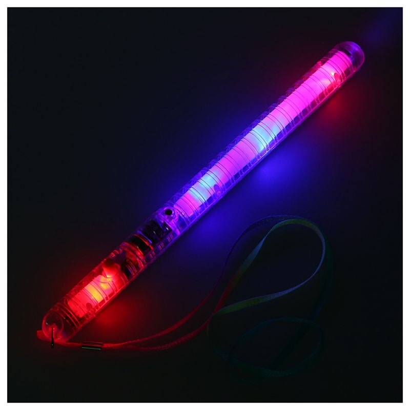 LED Color Flash Mode Neon Stick Light Glow Stick Festival Evening Party