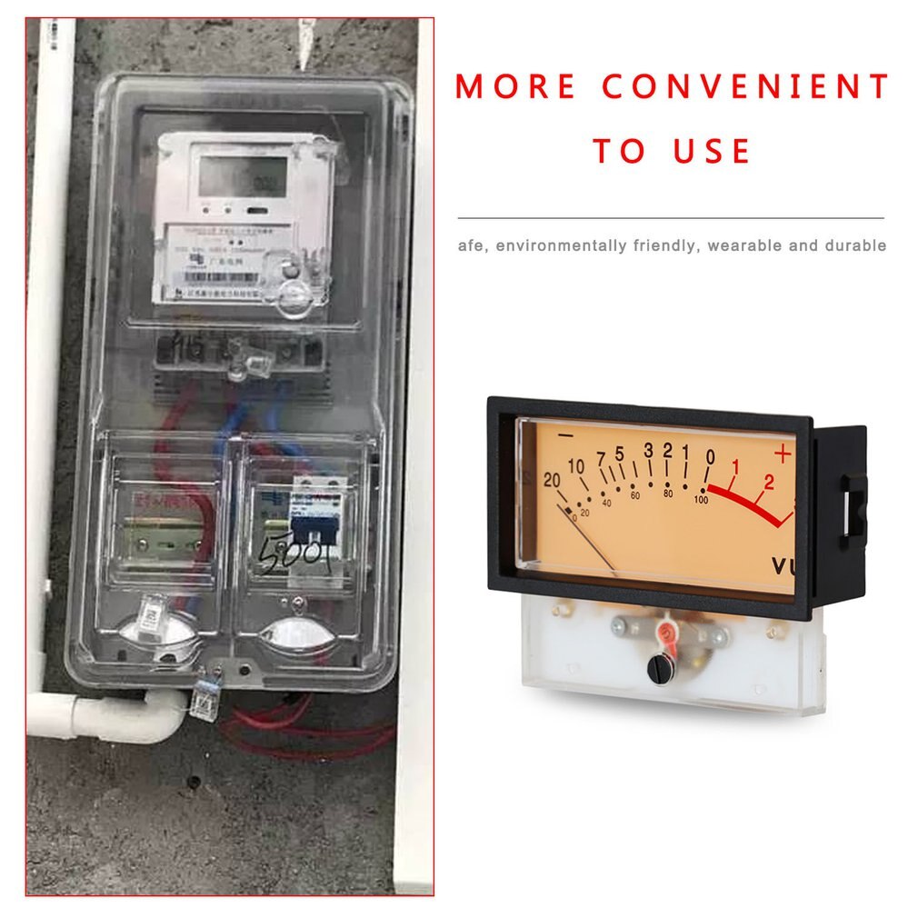 1Pcs Vu Buizenversterker Db Tafel Ontlading Platte Tafel Meter Vu Meter Driver Board Db Audio Level Meter