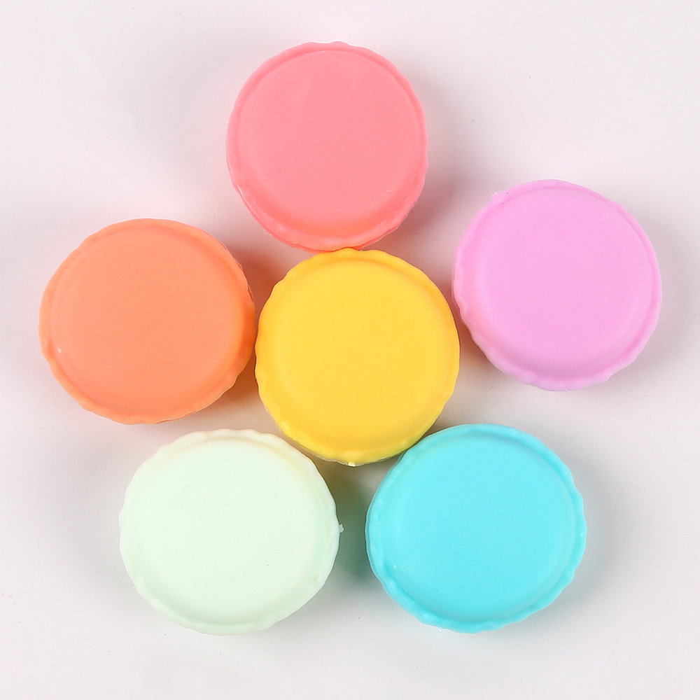 Boîte à bijoux Macaron 6 couleurs, Mini bagues, boucles d'oreilles, boîte de rangement de voyage, étui organisateur de cosmétiques, conteneur de pilules 6 pièces