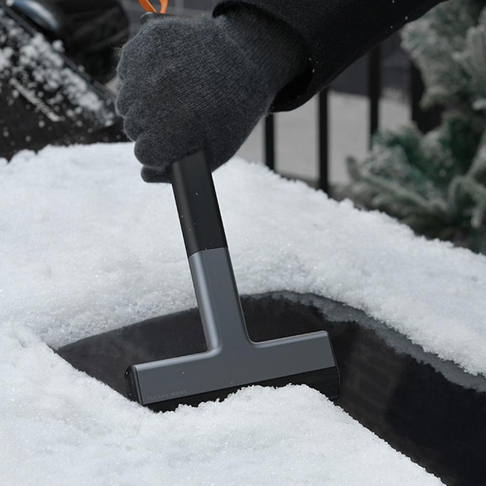 Car Ice Scraper Windshield Ice Breaker Quick Clean Glass Brush Remover Tool Auto Window Winter Brush Shovel
