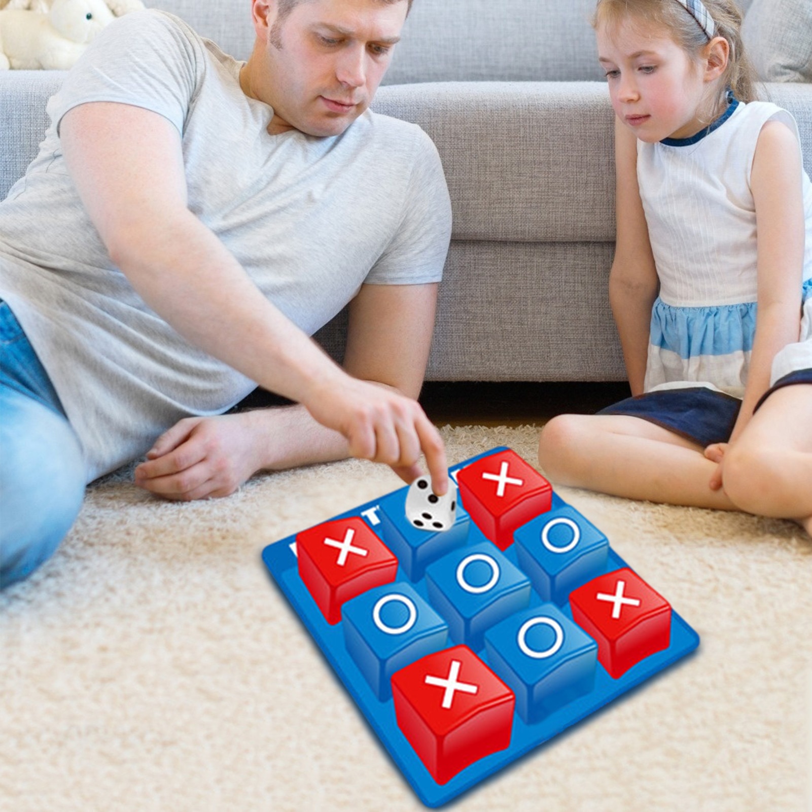 Xo Board Game Toy Leisure Ouder-kind Interactie Game Noughts En Kruisen Game Familie Board Puzzel Spel Educatief Speelgoed