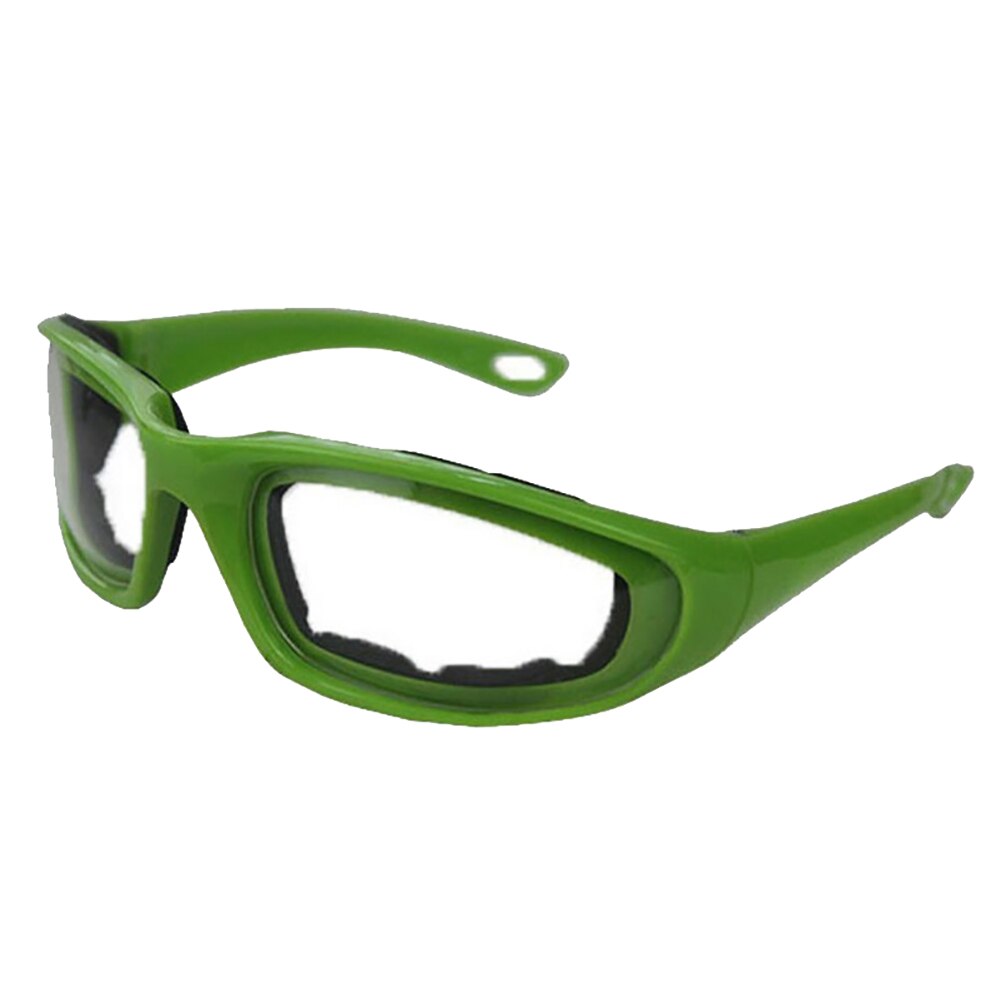 Gafas de protección de para cocina, lentes de protección para los ojos, baratas, sin salpicaduras, para cortar y picar: Verde