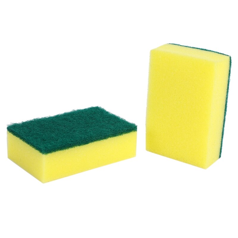 Heavy Duty Multi Use Cleaning Sponges rub Non-Scratch Sponge Scrubbing Dish Sponges Use for Kitchens, Bathroom, Car &amp; Odor Free