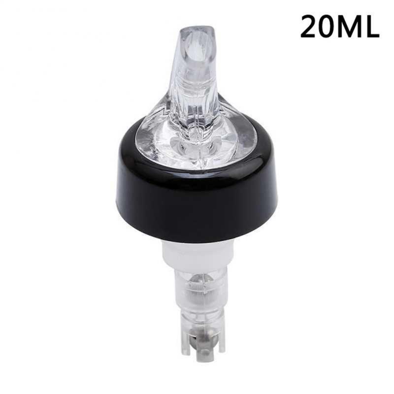 Vertedor de vino cuantitativo portátil, dispensador de líquido y Alcohol, botella de aceite medidora, boquilla, decantador de vino, herramienta de Bar, 20ml/30ml: Azul