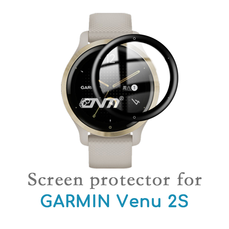 Folia zabezpieczająca ekran 5D dla Garmin Venu 2 Plus Sq muzyka 2S inteligentny zegarek miękka osłona ochronna dla Garmin Venu2 Plus (nie szkło): XXL / 橄榄绿
