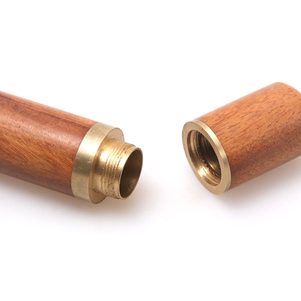 1pc nyttige lær håndverkssynåler etui treboks broderi strikkepinneholder