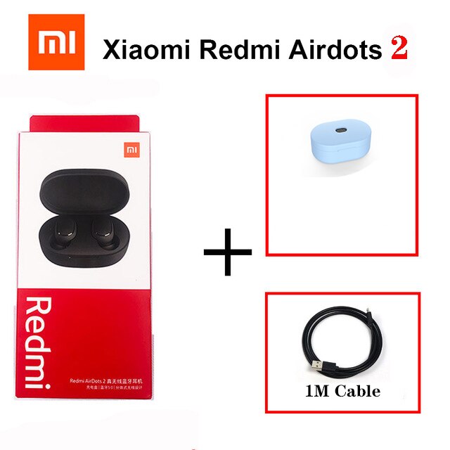 Xiaomi Redmi Airdots 2 Mi True Wireless Bluetooth 5.0 TWS Earphone Gaming Headset Left Right Low Lag Mode Stereo Auto Link: Army Green