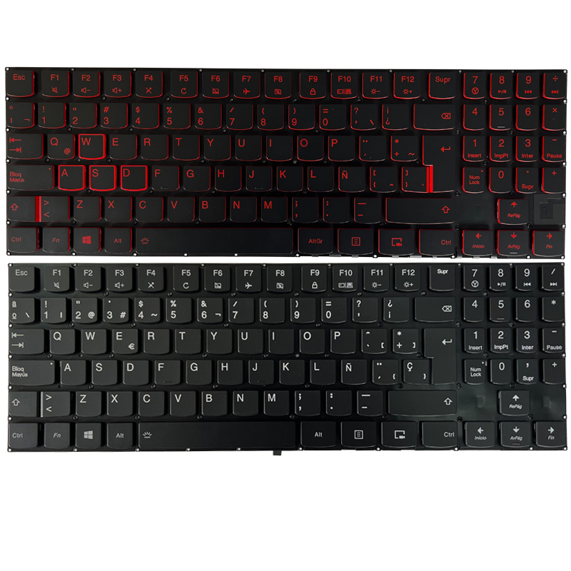 SP Spanish/Latin LA keyboard for Lenovo Legion Y7000 Y7000P Y530 Y530P Y530-15ICH NO Frame