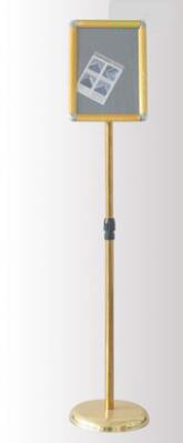 Stainless Steel Floor Sign Stand A4 Poster Frame Lifting Billboard Hotel Door Guide Advertising Banner Floor Stand Signage Rack: 6