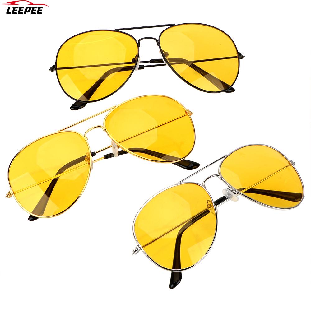 Polarized Driving Glasses Copper Alloy Auto Accessories Anti-glare Polarizer Sunglasses Car Drivers Night Vision Goggles