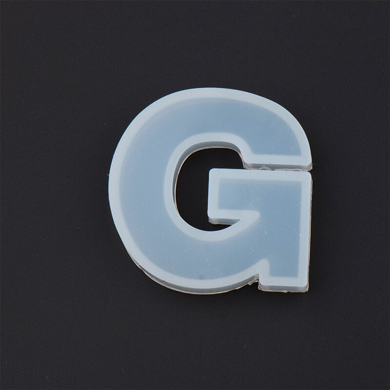 Digital English Alphabet Epoxy Resin Molds Mixed Style Silicone Casting Molds For DIY Jewelry Making Findings Supplies Component: G