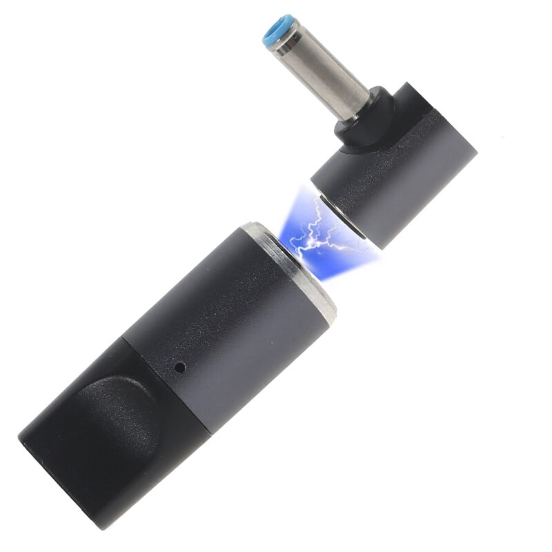 Convenient 100w magnetic power adapter type-c  zu 2.5/3.0/3.5/4.0/4.5/4.8/5.5/6mm dc plug for laptop: 4.5 x 0.6 mmb