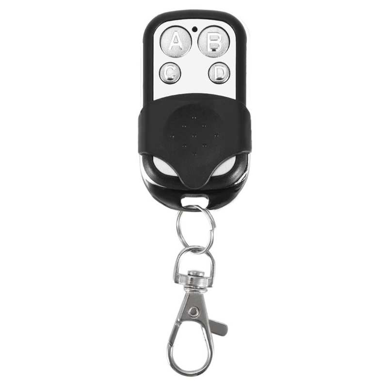 4pcs Universal Cloning Wireless Remote Control Key Fob for Car Garage Door Gate 433mhz