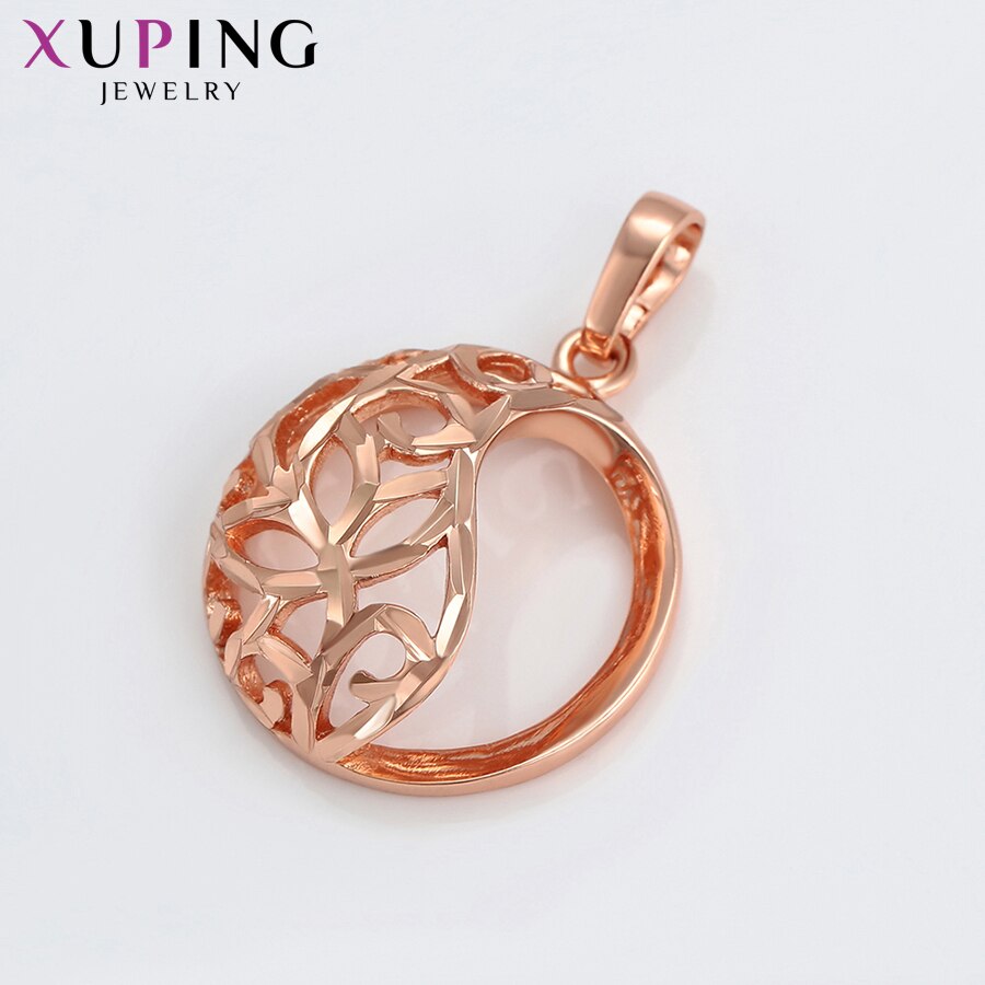 Xuping Colorful Jewelry Sets Delicate Women Sets Rose Gold Color Plated Essential Nice 65470