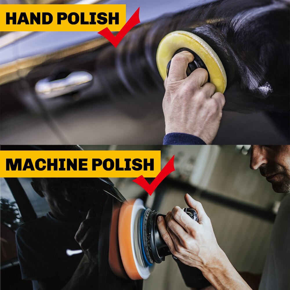200ml bil voks polish voks ridsefjerner 3 in 1 et-trins carnauba voks maling pleje slibeblanding voks polering reparationssæt