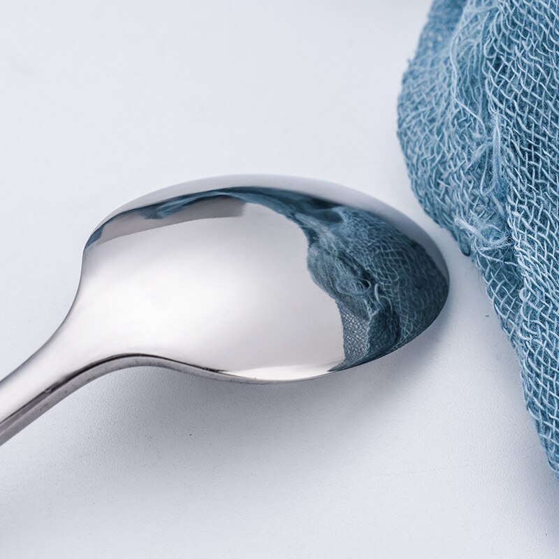 9-Inch Long Handle Iced Tea Spoon, Coffee Spoon, Ice Cream Spoon, Stainless Steel Cocktail Stirring Spoons