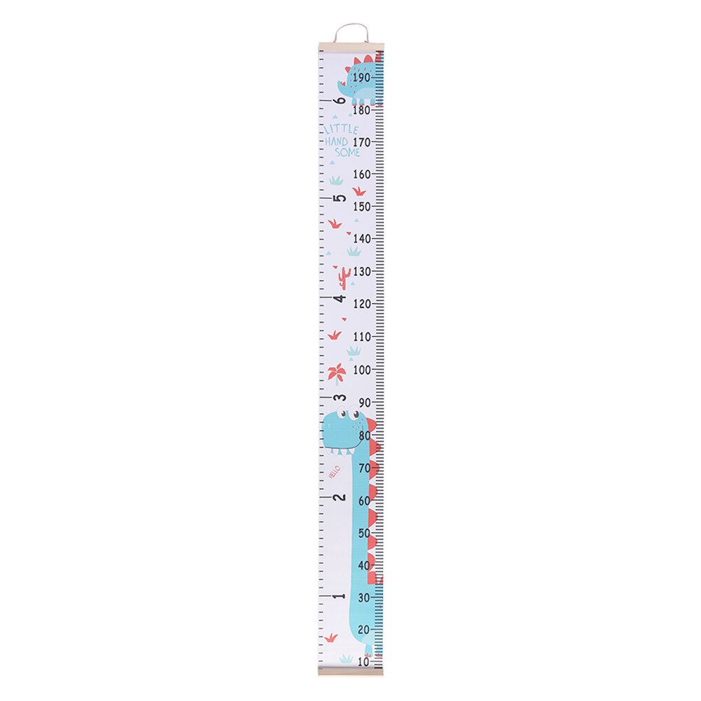 Cartoon Height Measure Ruler Convenient Practical User-friendly Child Baby Wall Hanging Growth Chart Home Sticker: A
