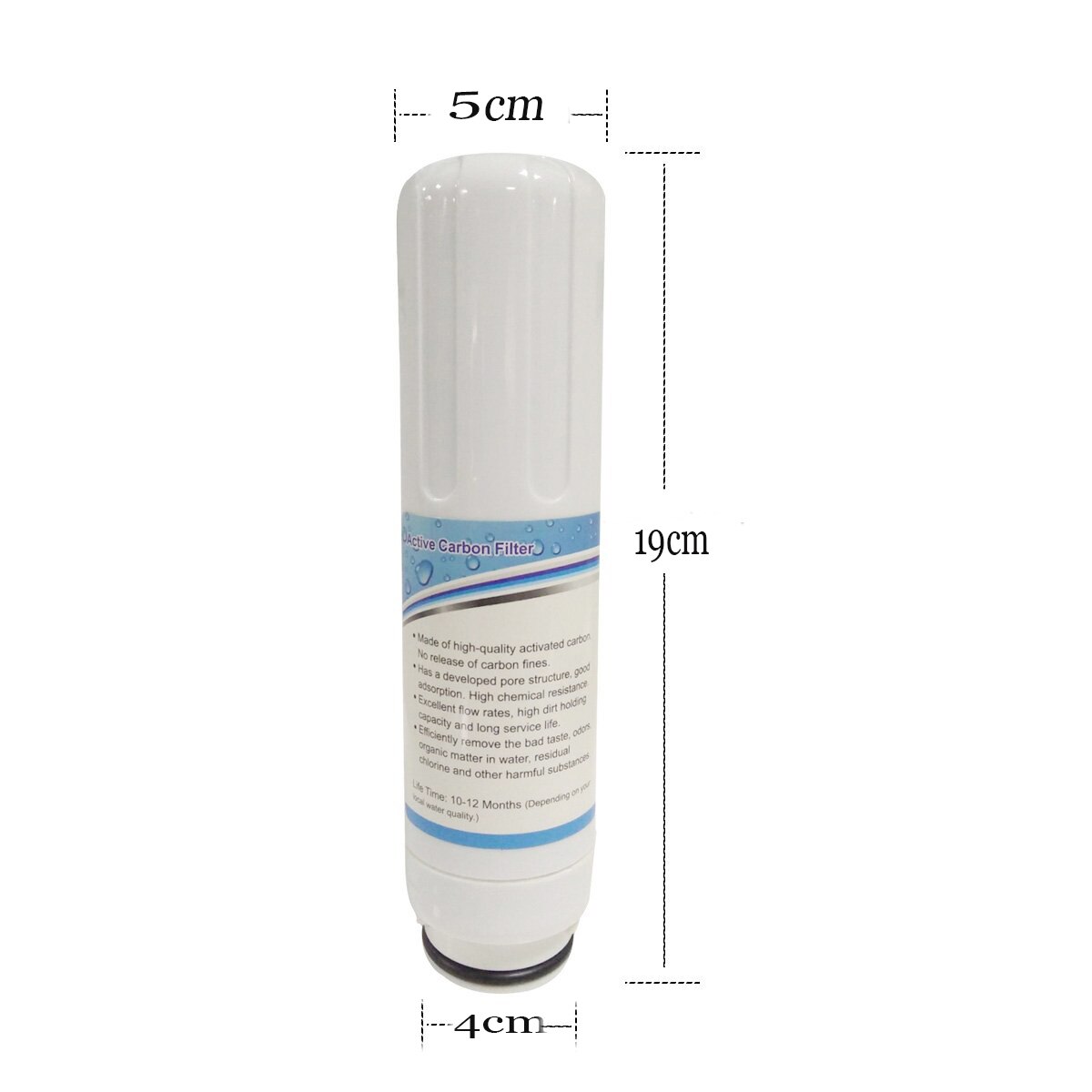 Alkaline water filter cartridge/water ionizer built-in Filter Replacement with fiber Carbon Taiwan Made(for QY-729 only)