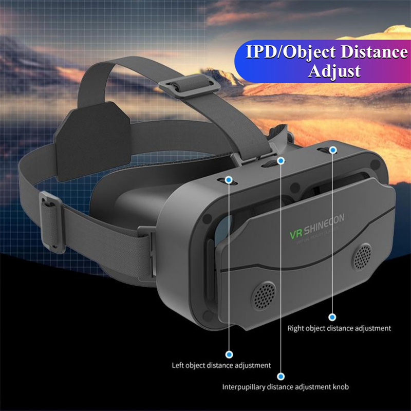G13 IMAX gigantisch scherm Virtual Reality 3D-bril Google Cardboard Box VR-helm voor 4,7-7 "telefoon, ondersteuning voor gamecontroller-speler