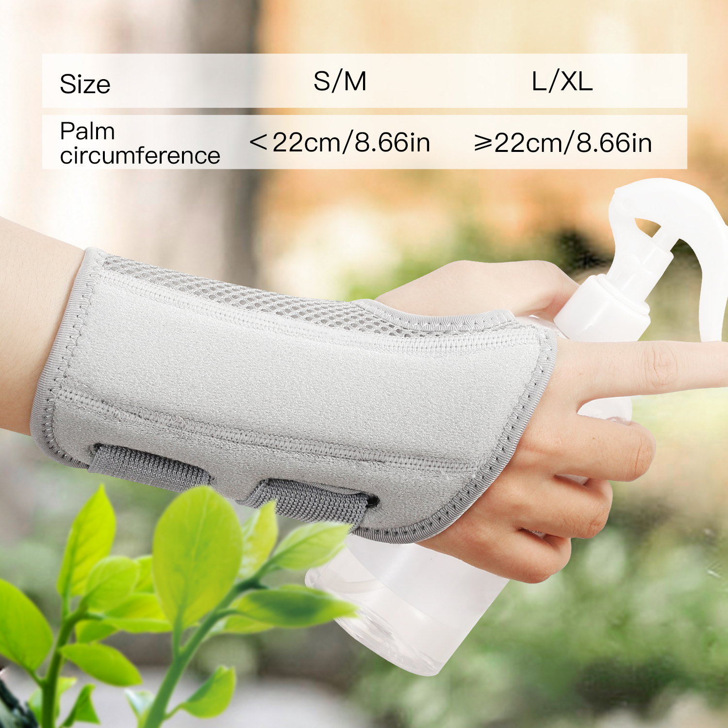 2PC Finger Joint Pain Tendon Sheath Adjustable Dual Strap Wrist Guard with Thin Thumb Strain Protection Strap Wrist Guard