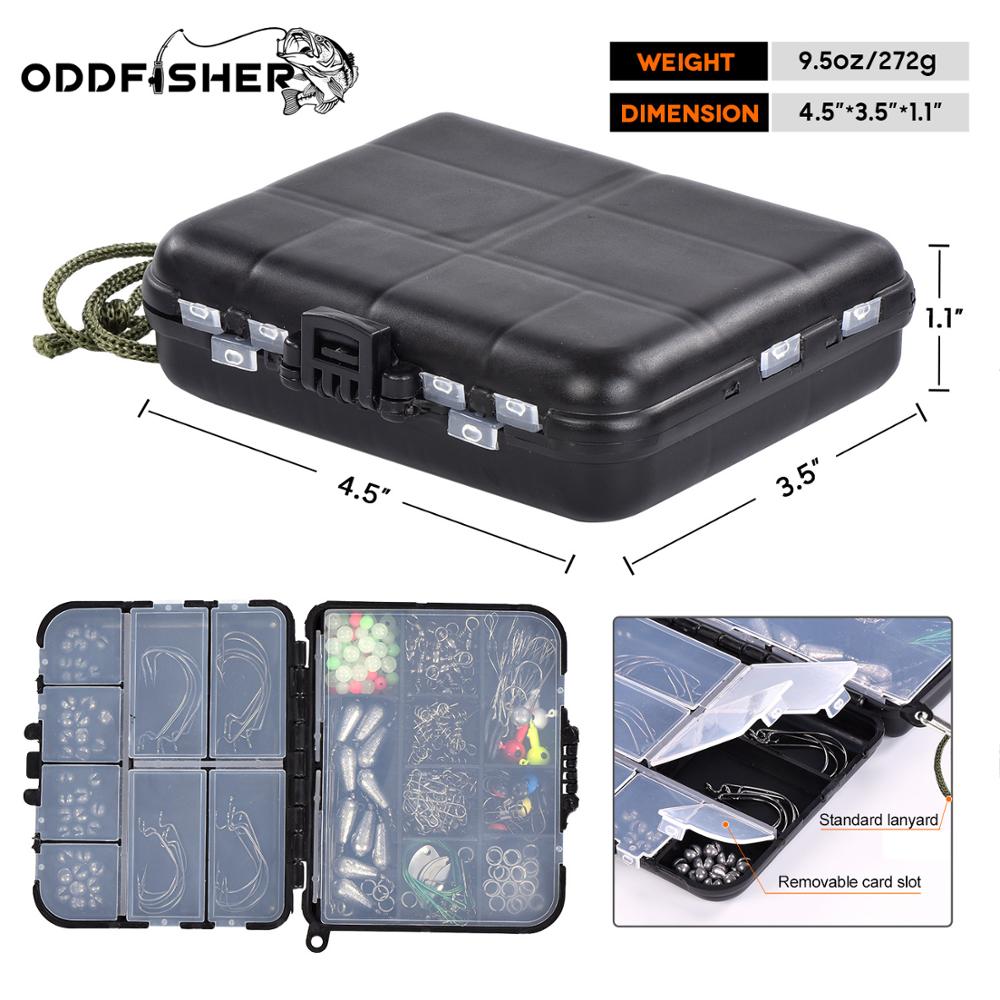 246 stk/kasse fiskegrej kasse tilbehør sæt med kroge snap synke vægt til karpe agn lokke is vinter tilbehør