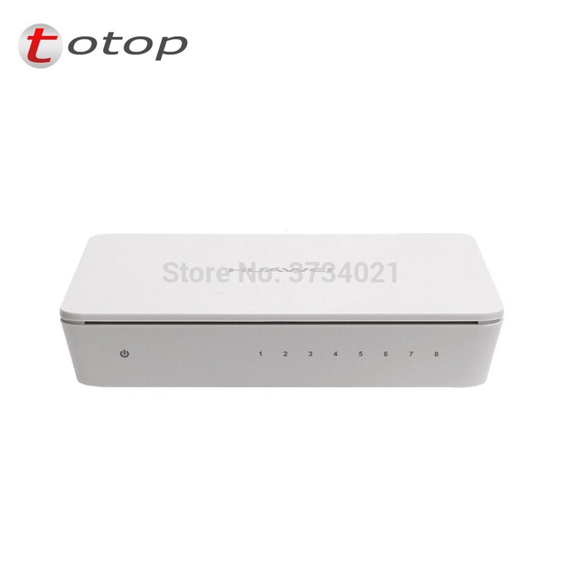 Original Hua wei Gigabit switch S1700 8G-AC (8 pieces 10/100 / 1000Base-T Ethernet ports, GB AC adapter)