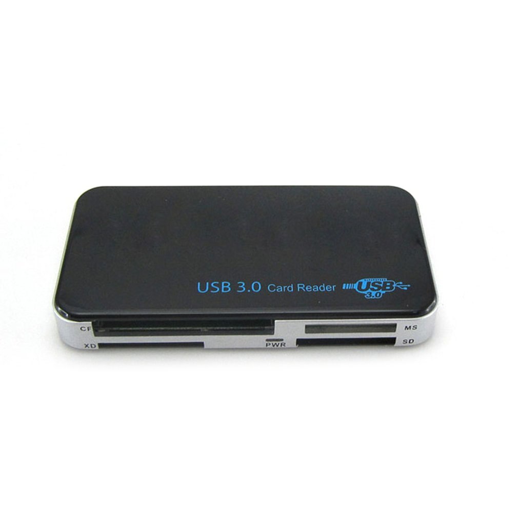 Usb 3.0 tudo-em-1 compacto flash multi leitor de cartão adaptador 5 gbps leitor de cartão usb de alta velocidade para tf sd xd cf cartões digitais seguros