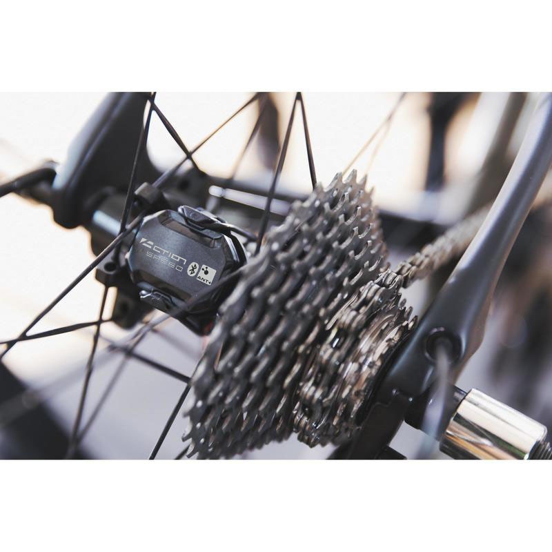 Velocímetro inalámbrico para bicicleta, sensor de cadencia con Bluetooth4.0/Ant+, electrónico, sensor dual de velocidad/cadencia, para el reloj GARMIN, para la aplicación Bryton