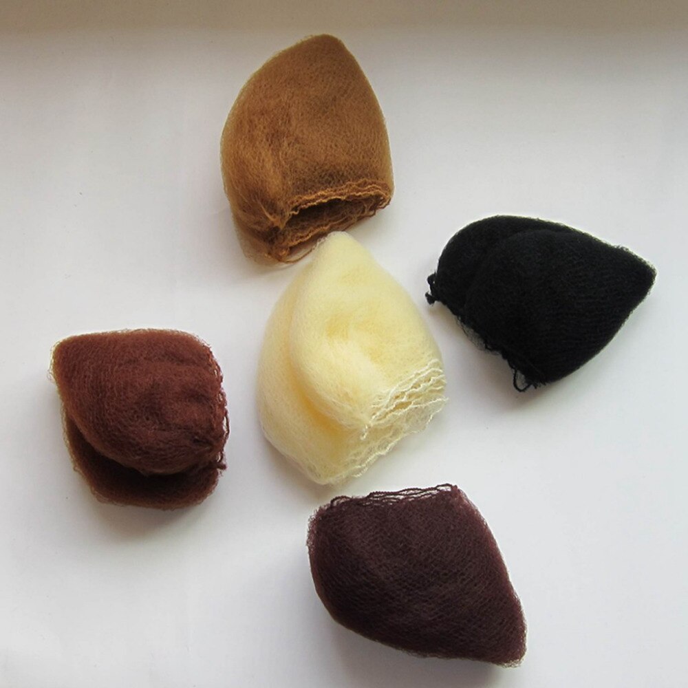 Filet à cheveux invisible pour chignon | Filets à cheveux en nylon, couverture de cheveux,