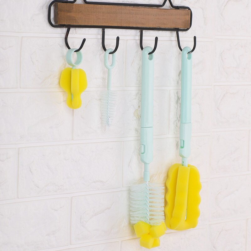 Feeding Bottle Brush Nipple Brush Combination Feeding Bottle Cleaning Set