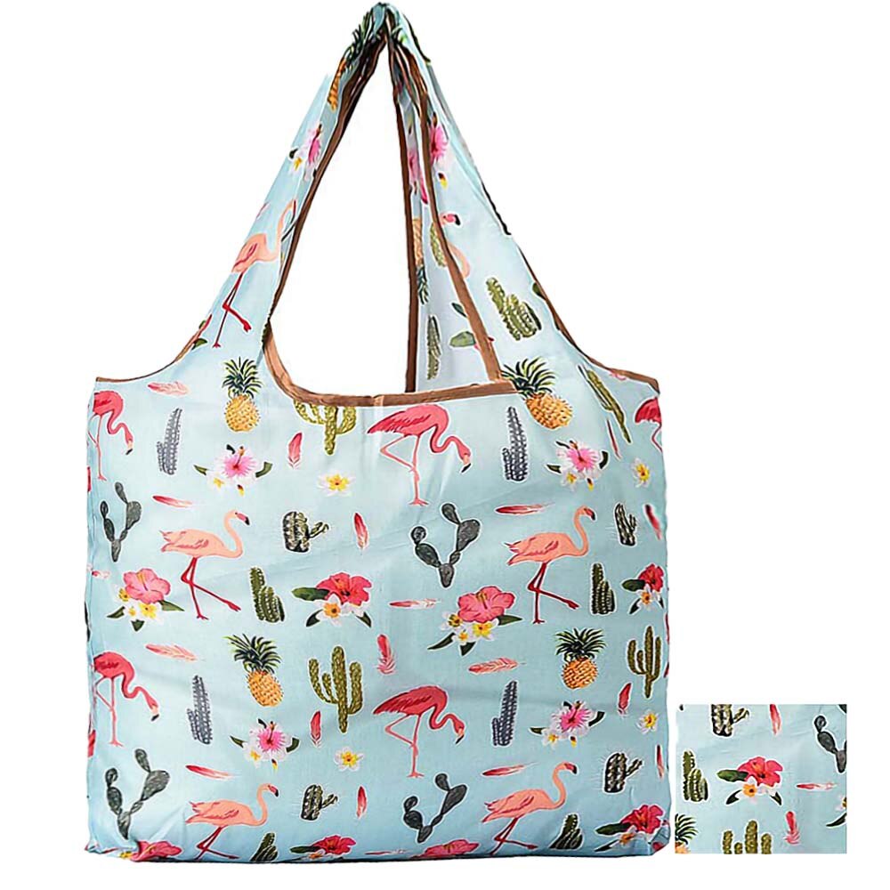 Sacs de courses réutilisables, sacs pliables en polyester, sacs de courses écologiques, sacs d'épicerie de grande capacité, sacs de courses pliables, fourre-tout: Couleur 11