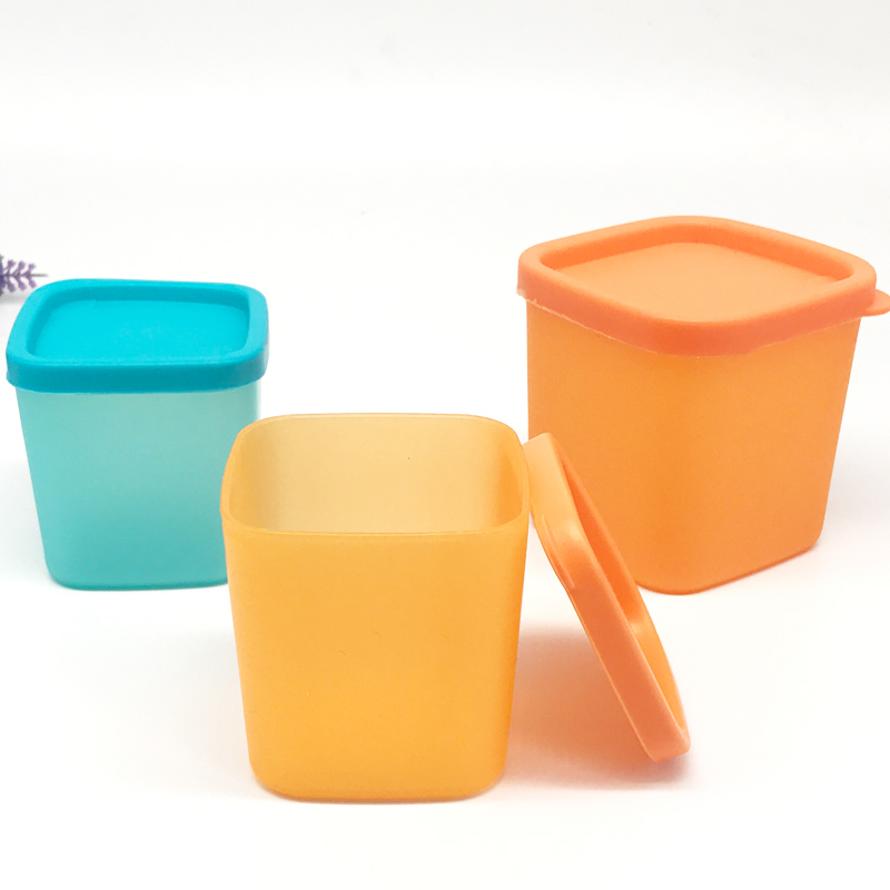 1 pc matkorn plastförvaringslåda med lock kök kylskåp frukt färsk förvaring behållare kylskåp mellanmål stapelbar låda