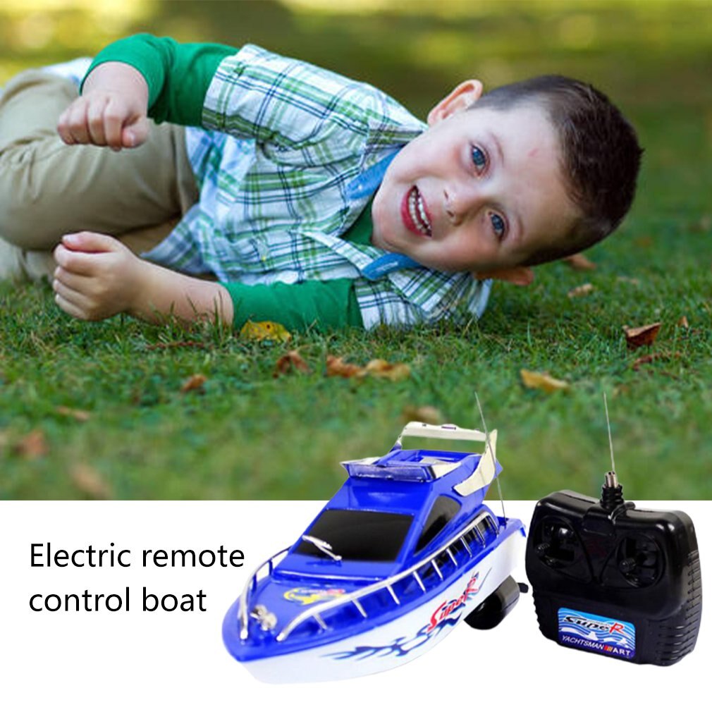Rc Speedboot Super Mini Elektrische Afstandsbediening Hoge Snelheid Boot 4CH 20M Afstand Rc Boot Spel Speelgoed Kinderen jongens