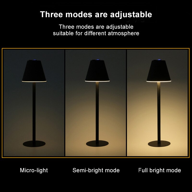 Nordisk jern skrivebordslampe ledet ta på dimming metall øyebeskyttelse bordlampe Kunst atmospher bar restaurant hotell soverom lys