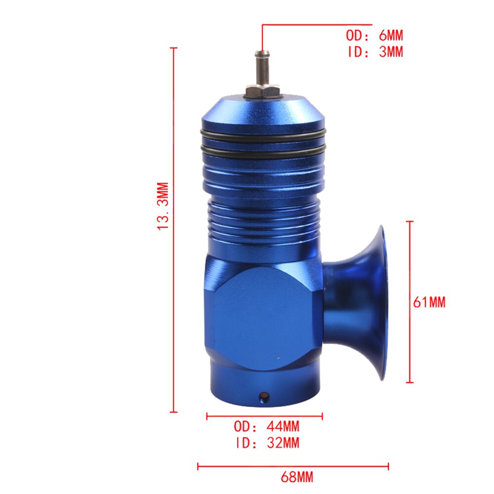 Reso-Type H-RFL Bov Turbo Turbo Verstelbare Blow Off Valve 25 Psi Van Boost Aluminium
