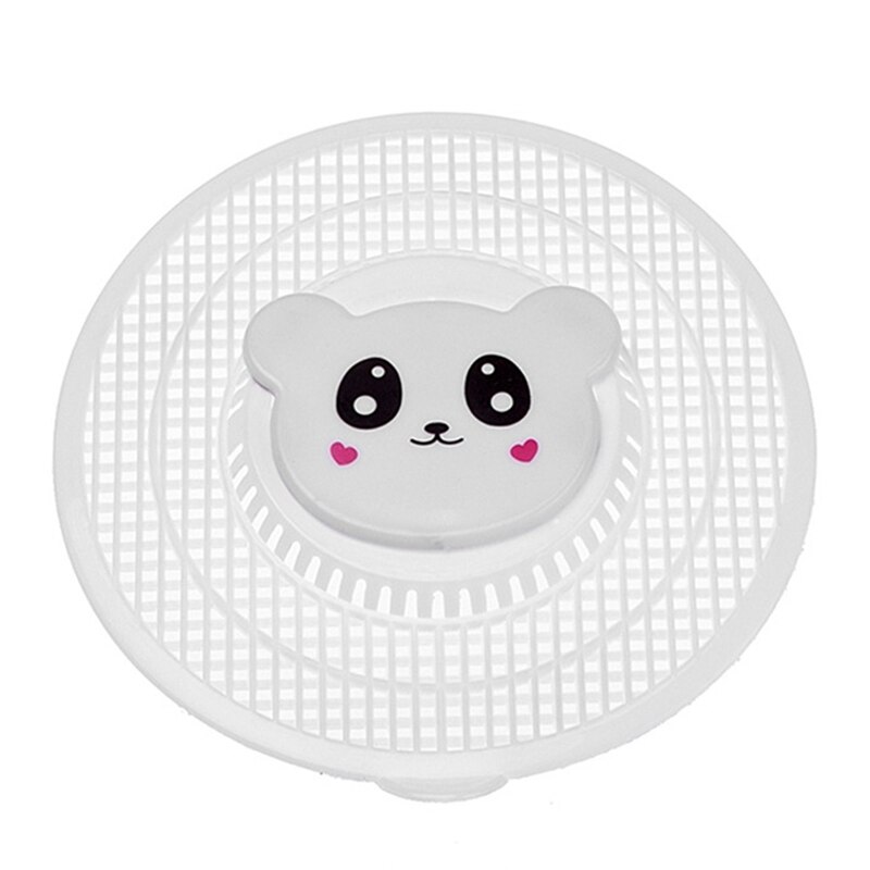 Colector de pelo en forma de rana para baño, cubierta de colador de bañera de ducha, filtro de tapón de lavabo, colador de drenaje para cocina y baño: WT
