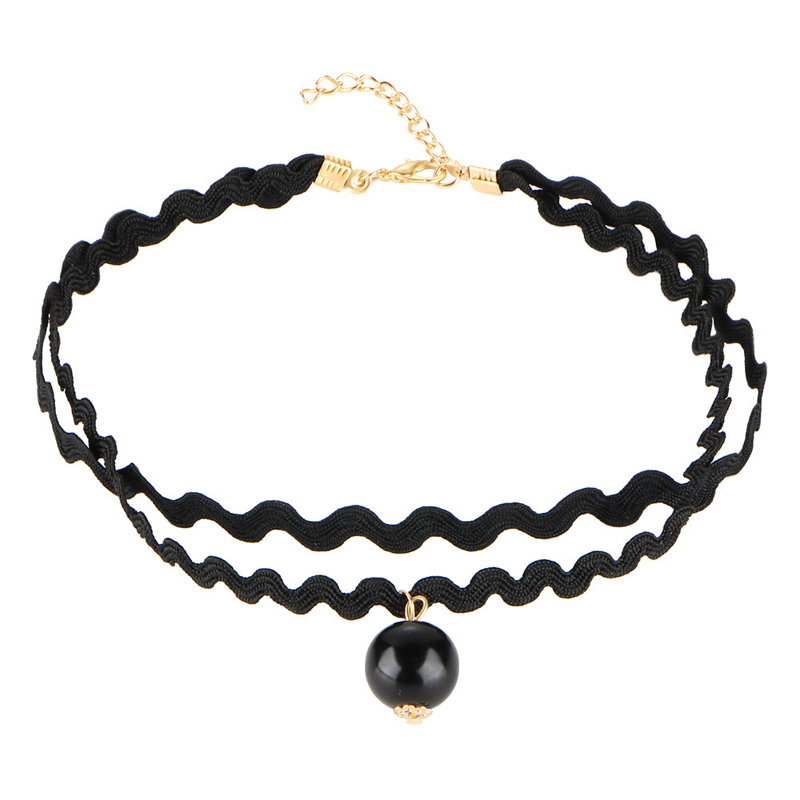 Koreaanse Mode Fluwelen Choker Ketting Voor Vrouwen Vintage Sexy Kant Ketting Met Hangers Gothic Meisje Hals Sieraden Accessoires