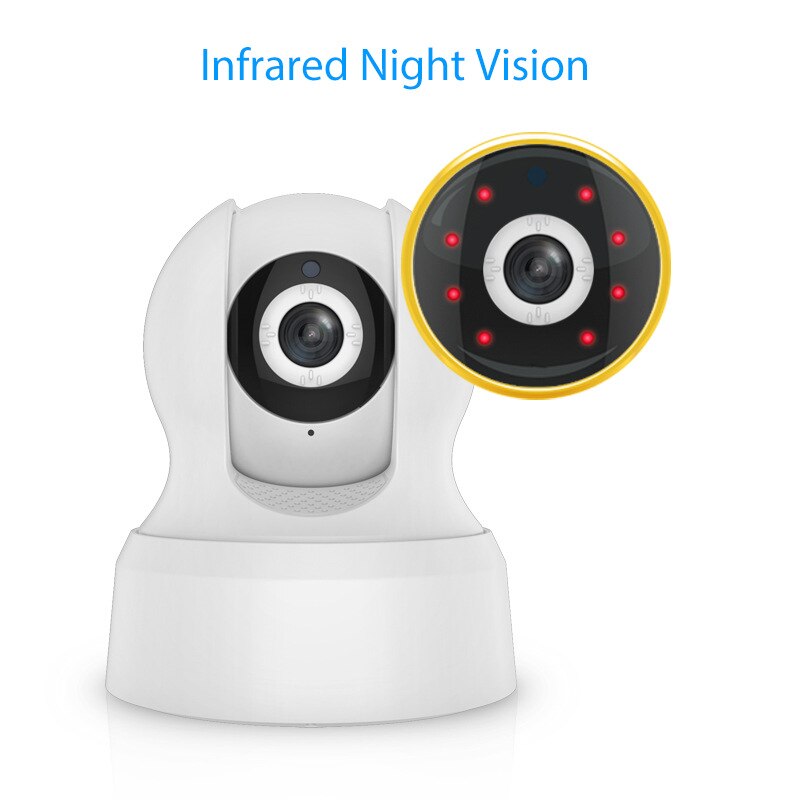 Wifi Indoor Pt Ip Camera Draadloze Intelligente Indoor Pan/Tilt Camera 100W Hd Camera